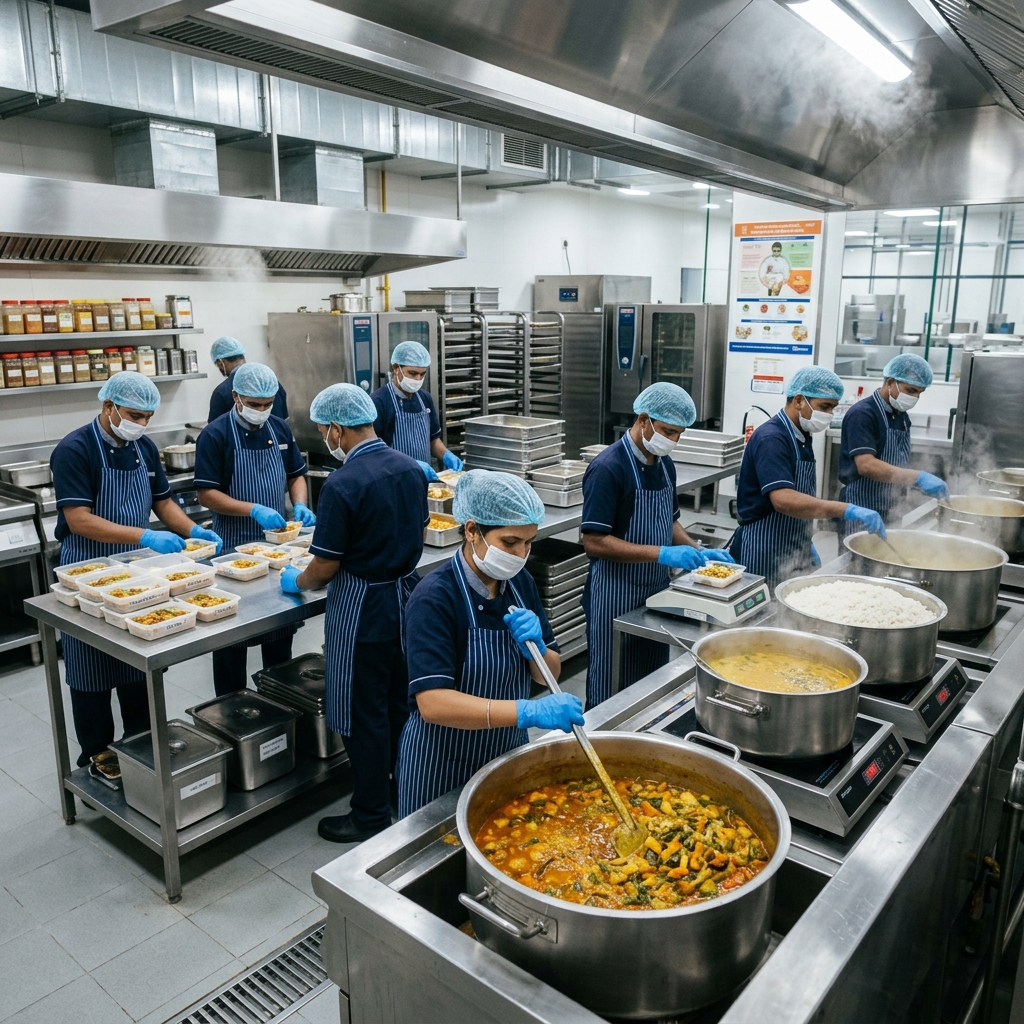 KHAS Central Kitchen Hygiene Setup